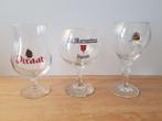 Bierglazen Set: Piraat, St. Bernardus, Leffe, Ophalen, Zo goed als nieuw, Glas of Glazen, Overige merken
