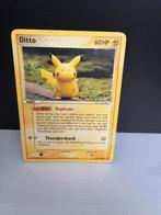 Pikachu ditto, Hobby en Vrije tijd, Verzamelkaartspellen | Pokémon, Ophalen of Verzenden, Zo goed als nieuw, Meerdere kaarten
