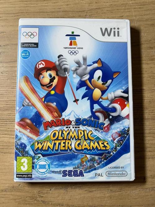 Wii Mario & Sonic op de Olympische Winterspelen, Spelcomputers en Games, Games | Nintendo Wii, Zo goed als nieuw, Sport, 3 spelers of meer
