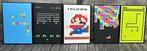 Super Mario, Tetris, Snake posters 60x90cm, Ophalen, Zo goed als nieuw, Rechthoekig Staand, Film en Tv