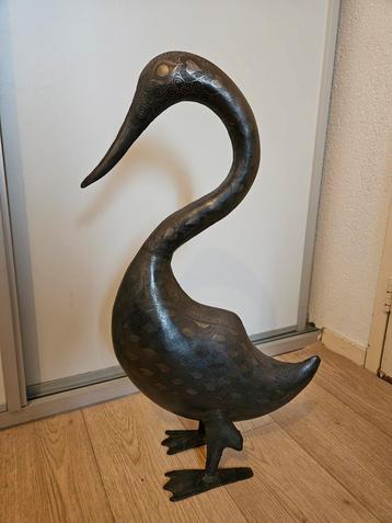 Bronzen Zwaan - 62 cm Hoog beschikbaar voor biedingen