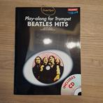 NIEUW! muziekboek met Beatles hits, voor trompet. Met CD, Ophalen of Verzenden, Nieuw, Artiest of Componist, Trompet