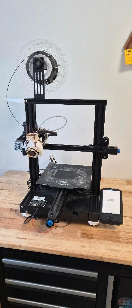 Ender 3 V2 - Inclusief upgrades, Computers en Software, 3D Printers, Gebruikt, Ingebouwde Wi-Fi, Ophalen