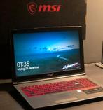 MSI LAPTOP, Computers en Software, Windows Laptops, Intel Core i7-8750H, 16 inch, Qwerty, Gebruikt