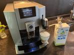Jura E8 Moonlight Silver koffiemachine, Witgoed en Apparatuur, Koffiezetapparaten, Afneembaar waterreservoir, Gebruikt, Ophalen of Verzenden