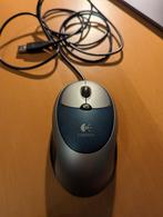 Logitech Wired Optical Mouse, Gebruikt, Ophalen of Verzenden