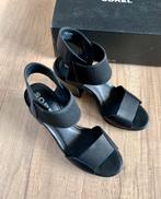 Sorel NIEUW zwart leren sandalen mt 40, Zwart, Nieuw, Sandalen of Muiltjes, Sorel