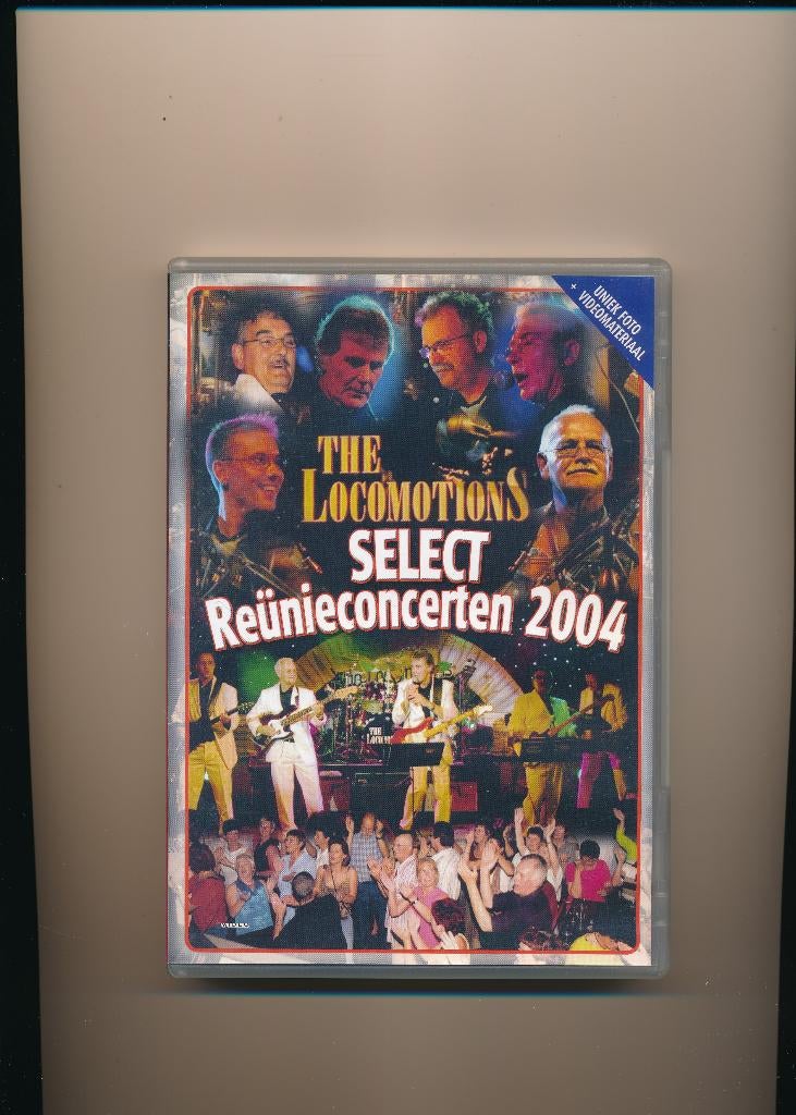 The Locomotions - Select Reünieconcerten 2004 - DVD, Cd's en Dvd's, Dvd's | Muziek en Concerten, Alle leeftijden, Ophalen of Verzenden