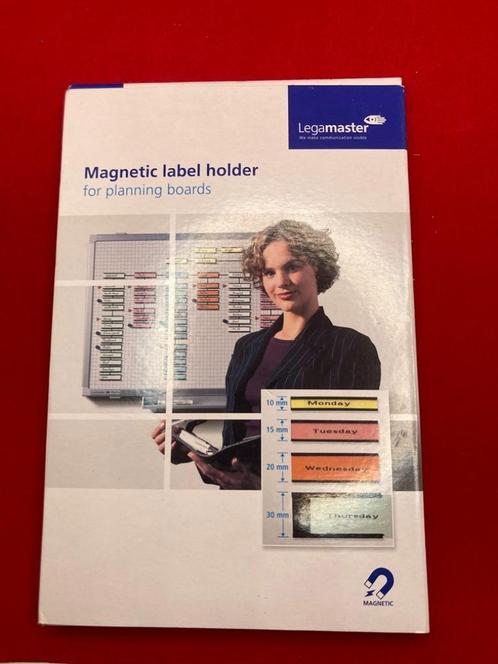MAGNETISCH ETIKETHOUDER 15X60 mm, Diversen, Schoolborden, Nieuw, Whiteboard, Ophalen of Verzenden