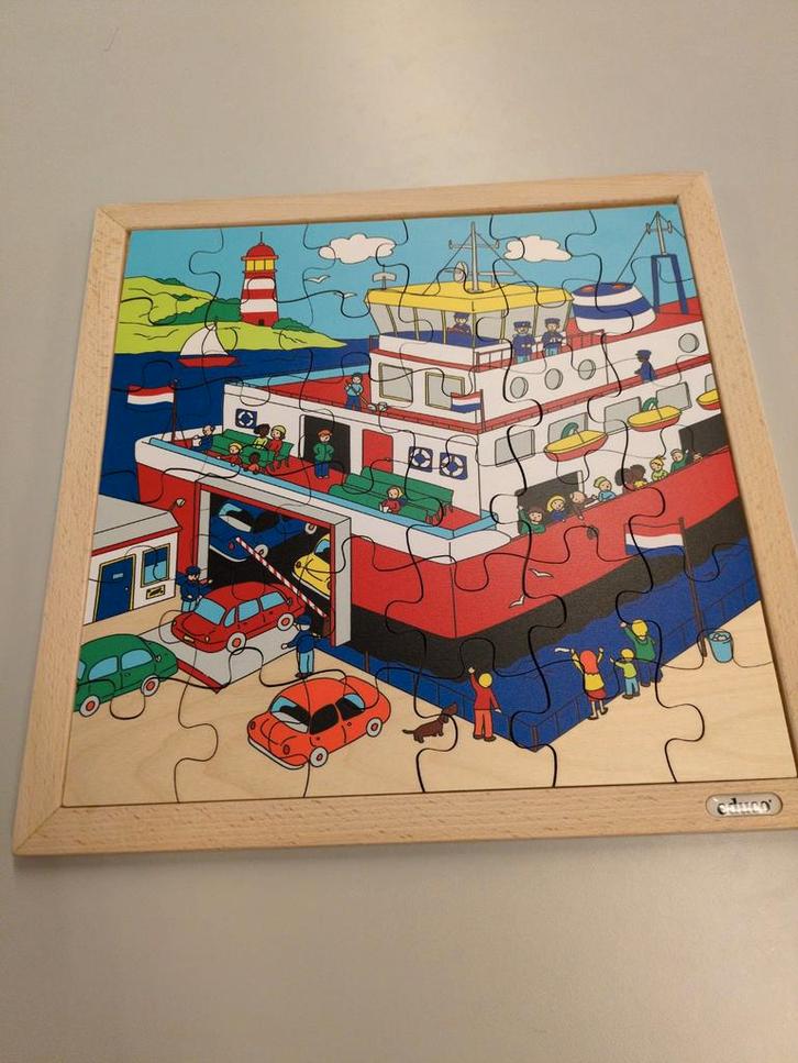 Puzzel veerboot Educo, Kinderen en Baby's, Speelgoed | Educatief en Creatief, Ophalen