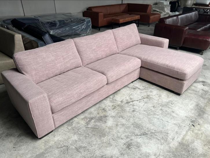 Goedkope eric kuster stijl bankstellen velvet SHOWMODELLEN, Huis en Inrichting, Banken | Bankstellen, Nieuw, Hoekbank, 300 cm of meer