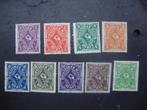 Duitse Rijk serie 224-232 Ongestempeld,, Ophalen of Verzenden, Overige periodes, Postfris