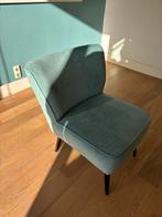 Super leuk fauteuil in turquoise, Huis en Inrichting, Fauteuils, Ophalen, Zo goed als nieuw, 75 tot 100 cm, 50 tot 75 cm