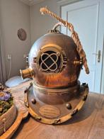 Grote Antieke Duikershelm - Mark V Mod-1, Ophalen of Verzenden