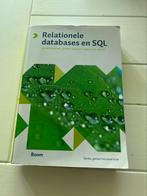 Relationele databases en SQL 3e druk, Boeken, Ophalen of Verzenden, Zo goed als nieuw