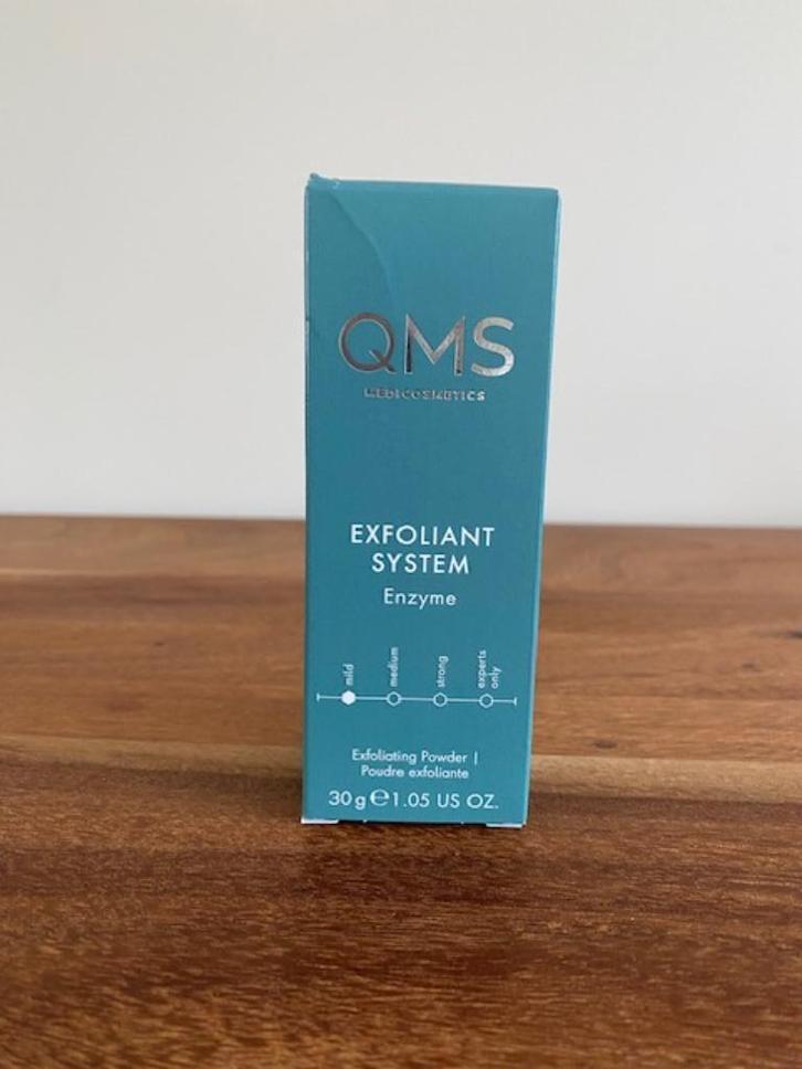 QMS | Exfoliant System Enzyme | 30 g, Sieraden, Tassen en Uiterlijk, Uiterlijk | Gezichtsverzorging, Nieuw, Gehele gezicht, Ophalen of Verzenden