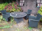 Tuinset, Tuin en Terras, Tuinsets en Loungesets, Ophalen, 4 zitplaatsen, Gebruikt, Tuinset