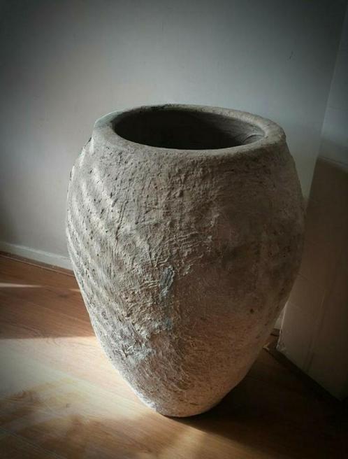 Grote kruikvaas  - vaas - waterkruik  - klei pot, Huis en Inrichting, Woonaccessoires | Vazen, Nieuw, Overige kleuren, Minder dan 50 cm