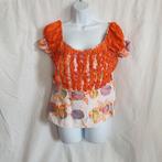 Grappig apart dames shirtje. Mt L, Kleding | Dames, T-shirts, ., Maat 42/44 (L), Oranje, Ophalen of Verzenden