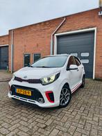 Kia Picanto GT-Line 1.0, Auto's, Kia, Voorwielaandrijving, Zwart, Wit, Leder