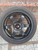Zwarte JR3’s  4x100 16 inch, hele goede staat!, Ophalen of Verzenden