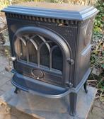 houtkachel jotul 3 geëmailleerd, Houtkachel, Ophalen of Verzenden, Zo goed als nieuw, Vrijstaand