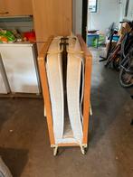 Opklapbed / Logeerbed - Hout, Ophalen, Gebruikt, Eenpersoons, Bruin