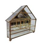 Hollywood regency vitrine wandkastje, Antiek en Kunst, Curiosa en Brocante, Ophalen of Verzenden