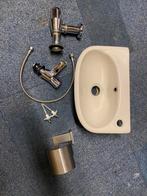 Wasbakje met kraan, Doe-het-zelf en Verbouw, Sanitair, Ophalen of Verzenden, Zo goed als nieuw, Kraan