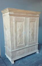 Exclusieve, Duitse, 17e eeuwse, blank eiken 2 deuren kast., Ophalen