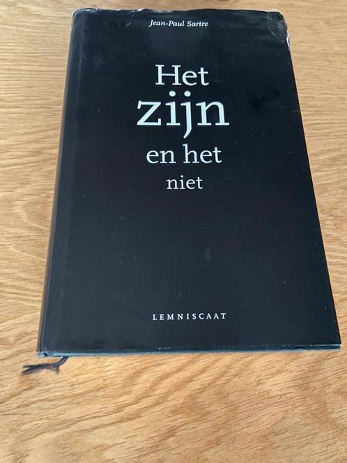 Jean Paul Sartre - Het zijn en het niet (Lemniscaat), Boeken, Filosofie, Zo goed als nieuw, Algemeen, Verzenden