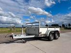 Tandemasser bakwagen 250x130 2000kg aluminium aanhanger, Ophalen, Zo goed als nieuw