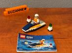 Lego 30363 - City - Harbour - Race Boat polybag, Ophalen of Verzenden, Zo goed als nieuw, Complete set, Lego