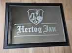 Mooie HERTOG JAN Spiegel met facet glas 59 x 79cm, Verzamelen, Biermerken, Ophalen, Nieuw, Reclamebord, Plaat of Schild, Hertog Jan