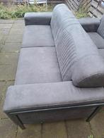 Bankstel 3+2zits Gratis af te halen., Ophalen, Gebruikt, Tweepersoons, Leer
