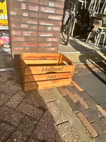Mooie Vintage Houten Kist - Holland 1967 beschikbaar voor biedingen