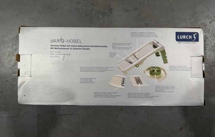 Lurch Vario Hobel / Mandoline, Huis en Inrichting, Keuken | Keukenbenodigdheden, Nieuw, Ophalen
