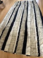 Gordijnen, Huis en Inrichting, Stoffering | Gordijnen en Lamellen, Ophalen, 200 cm of meer, Beige, Zo goed als nieuw