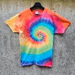 Regenboog spiral tie dye zomer t-shirt unisex maat M, Kleding | Heren, Overige kleuren, Nieuw, Ophalen of Verzenden, Spiral Creaties