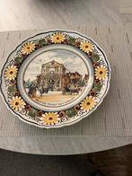 Delfts Blauw Bord - Rotterdam, Antiek en Kunst, Antiek | Wandborden en Tegels, Ophalen