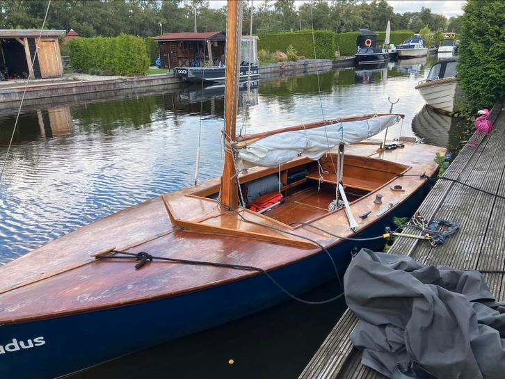Flytour zeilboot, Watersport en Boten, Open zeilboten, Gebruikt, Overige typen, 6 meter of meer, Hout, Geen motor, Overige brandstoffen