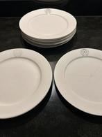 7 ontbijtborden Riviera Maison, Huis en Inrichting, Ophalen of Verzenden, Gebruikt, Overige stijlen, Bord(en)