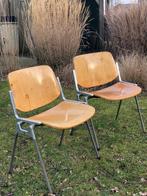 Vintage originele Castelli stoelen, Huis en Inrichting, Stoelen, Ophalen, Vintage, retro, Gebruikt, Twee