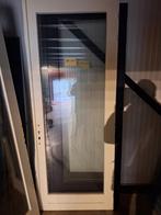 te koop tuindeuren, 120 cm of meer, Ophalen of Verzenden, 200 tot 215 cm, Glas