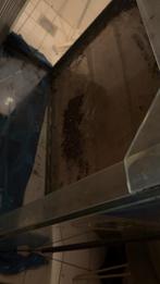 Aquarium, Ophalen, Leeg aquarium