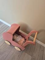 Poppenwagen Little Dutch, Kinderen en Baby's, Speelgoed | Houten speelgoed, Ophalen, Zo goed als nieuw, Duw- of Trekspeelgoed
