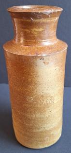 Oude tuigleer olie tuigleer vet kruik - Adv S 470, Antiek en Kunst, Antiek | Keramiek en Aardewerk, Ophalen of Verzenden