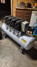 Hbm 200L compressor, Doe-het-zelf en Verbouw, Compressors, Ophalen, Zo goed als nieuw, Minder dan 200 liter/min, Mobiel