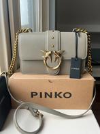 Pinko Love One Mini Vitello Seta Crossbody, Sieraden, Tassen en Uiterlijk, Ophalen, Nieuw, Beige, Schoudertasje