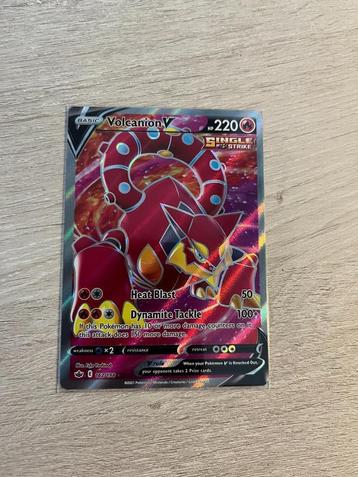 Volcanion V (Holo) 162/198 Chilling Reign - Pokémon Kaart beschikbaar voor biedingen